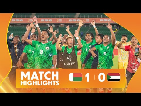 Madagascar 1-0 Sudan Match Highlights l TotalEnergies CHAN 2024 l Semi-finals