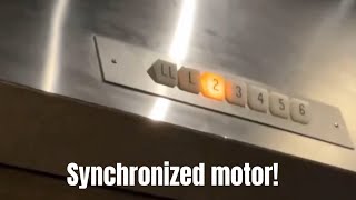 Dover traditional elevator at the Marriott in Utica NY Synchronized Motor