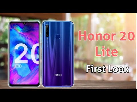 Honor 20 Lite Official First Look : Best Mid-Range Camera Phone
