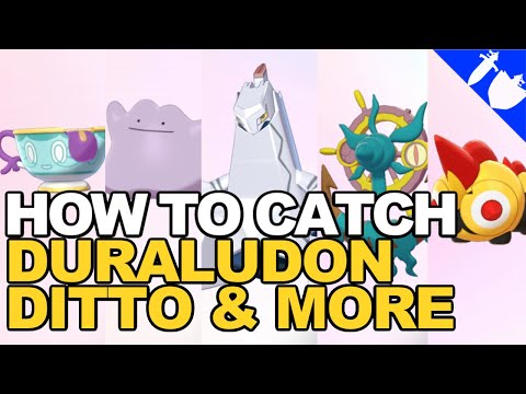 How to CATCH Duraludon, Dhelmise, Falinks, DITTO and Sinistea EASY way in Pokemon Sword and Shield!