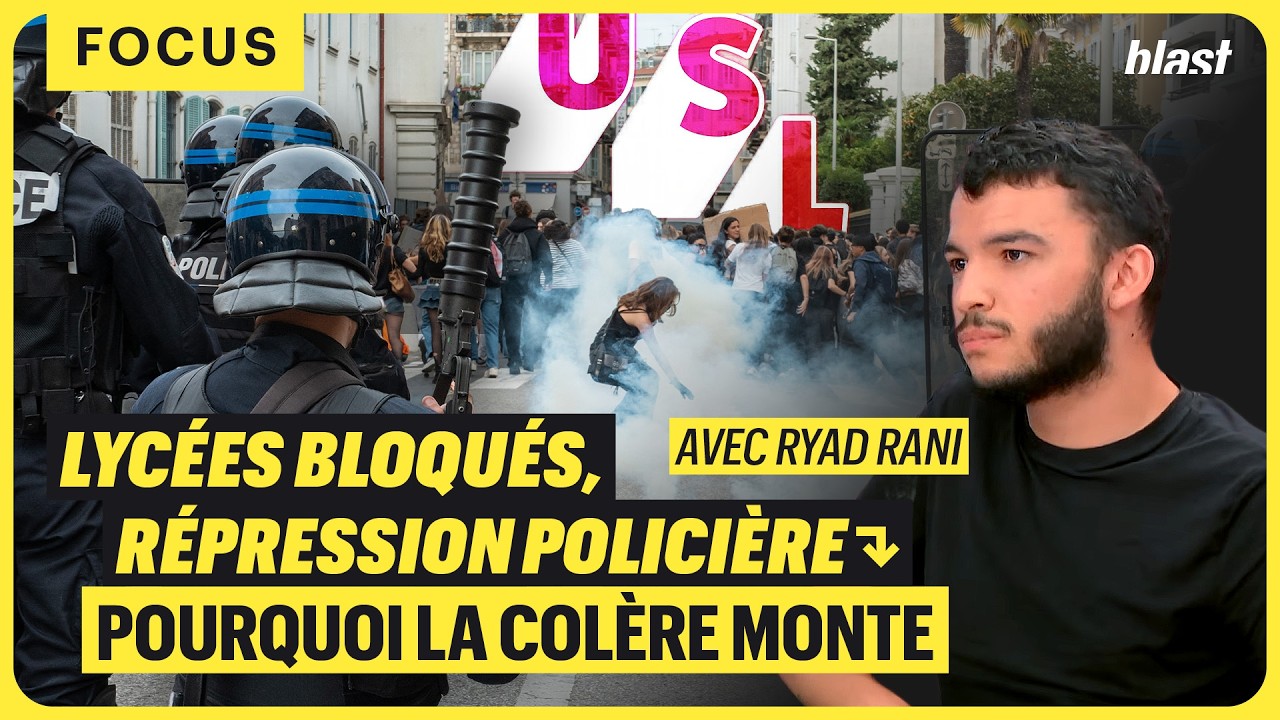 Mobilisation lycéenne : violences policières et manque de moyens