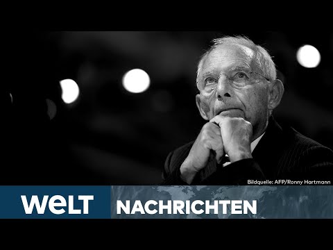 TRAUER UM WOLFGANG SCHÄUBLE: Politisches Deutschland verneigt sich vor CDU-Größe | WELT Stream