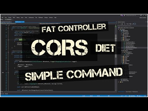 Fat Controller CQRS Diet | Part 2 Simple Command