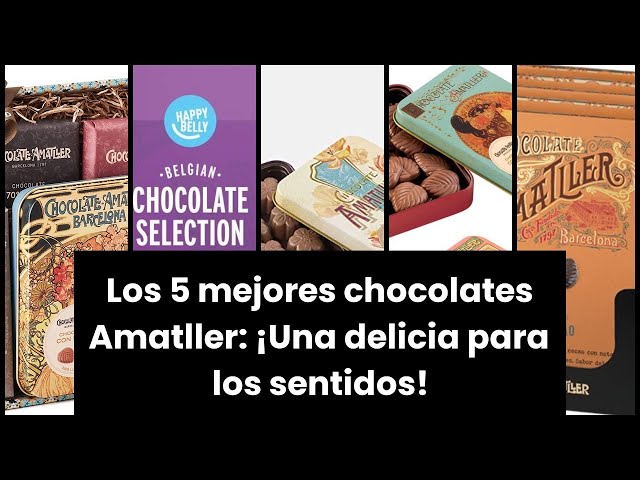 Vídeo relacionado con Chocolate Amatller Regalo Original (Caja Regalo de Chocolates Carteles 236gr) Variados