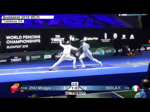 Budapest 2019 WE Team T04 01 ITA vs CHN