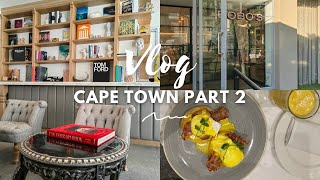 VLOG Part 2 | Cape Town | The Marly Boutique Hotel & Spa | Dinner at B