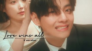 AI COVER Love wins all by V