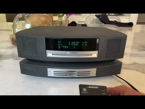 Bose Wave Music System III with Multi CD Changer & Remote; Tested (Longer video)