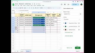 Download the video "Module 5 - 1 - Introduction to Google Sheets"