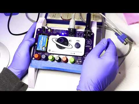 Experimental FM MIDI Synthesizer Made in Circuit Bent Style image 6