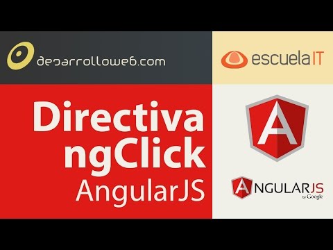 Directiva ngClick en AngularJS
