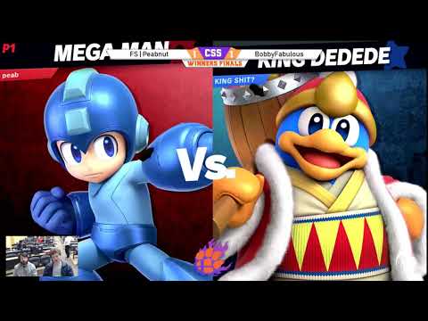 Clemson Smash Series 25 - WF - FS | Peabnut (Mega Man) vs. pP | BobbyFabulous (King Dedede) - SSBU