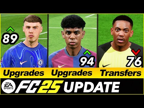 FC 25 JUST GOT A BIG UPDATE - New Transfers, Potentials & Players