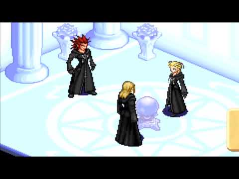 Kingdom Hearts Chain of Memories (GBA) Cutscene #55 The Organization Member Vexen