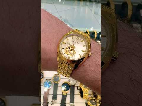 Bulova Surveyor Gold Tone #bulova #watch #wristwatch