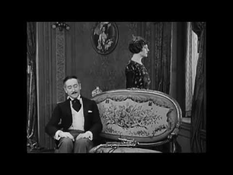Charlie Chaplin - A Woman of Paris - Clip with Edna Purviance