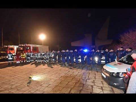 A Himnusz alatt érkezett az első riasztás Szombathelyen - tűzijáték okozott tüzet a társasházban