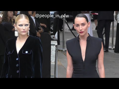 Camille Razat & Rebecca Dayan - Giorgio Armani Haute Couture FW 23/24 show in Paris - 04.07.2023