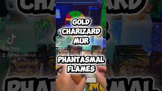 Gold charizard MUR phantasmal flames 🔥 #pokemon #packbattle #pokemoncards #pokemontcg #charizard