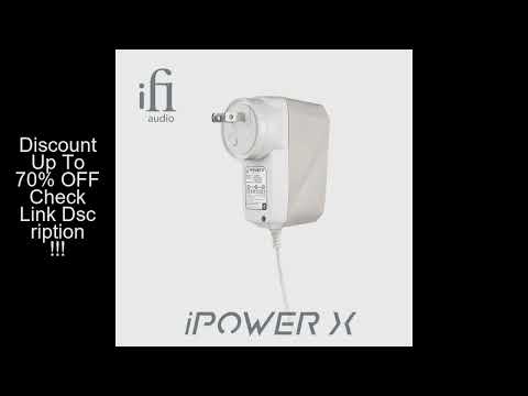 iFi iPower X DC Low Noise Power Adapter Hifi Decoded Headphone Amplifier Noise Elimination Filter Lo