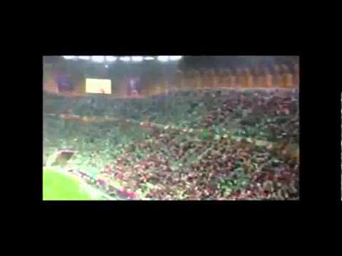 Irish football fans singing whilst losing against Spain 14 June 2012.avi
