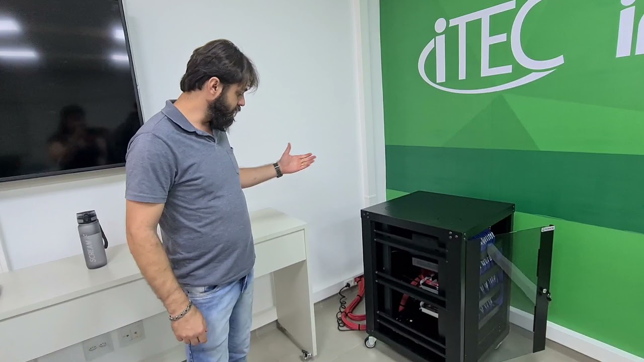 Como finalizar o rack de cabeamento organizadamente?