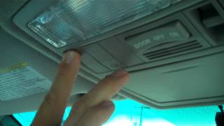 HOW TO PROGRAM HOME LINK ON TOYOTA