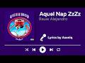 Rauw Alejandro Aquel Nap ZzZz Letra Lyrics
