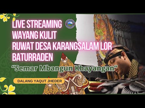 Pagelaran Wayang Ruwat Dan Wayang Kulit Dalang Yaqut Jheder