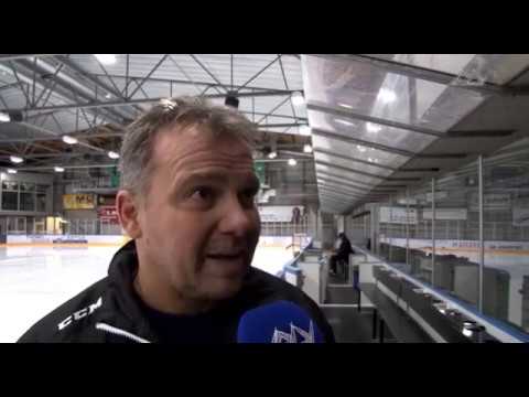 2018/19 - Mit dem SC Lyss Captain Florin Gerber auf dem Eis