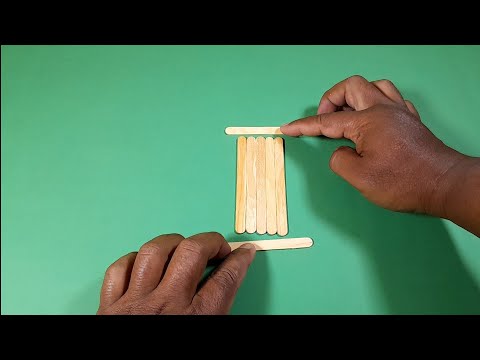 BRILLIANT IDEA WITH ICE CREAM STICKS