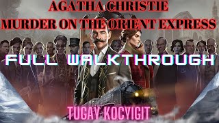 Agatha Christie - Murder On The Orient Express Game - Full Gameplay