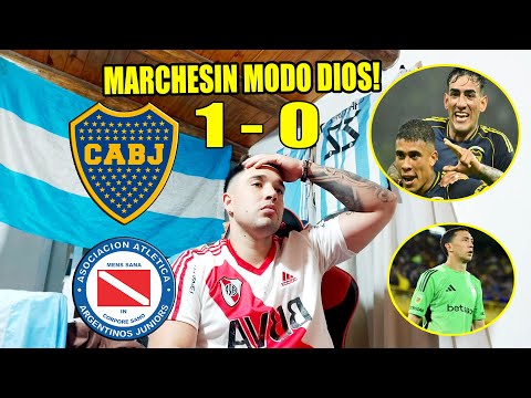 BOCA 1 vs ARGENTINOS JRS 0 😡 REACTION OF A VERY ANGRY RIVER FAN 😡