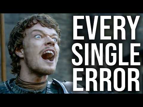 Every Error in Game of Thrones Seasons 1-4