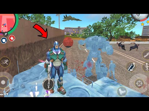 Rope Hero: Vice Town (Rope Hero Freeze Russian Tanks) Cold Environment Guns - Android Gameplay HD
