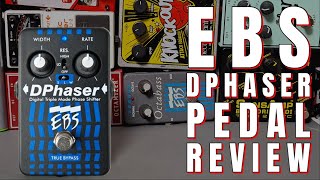 Video thumbnail for The Best Bass Phaser Pedal Ever Made? EBS DPhaser Review by Brooksy's Bass Corner