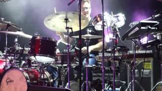 Galactic   Stanton Moore on drums and cymbals