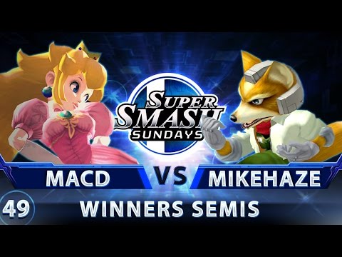 SSS 49 - SPY | MacD (Peach) vs. Amino | MikeHaze (Fox) - SSBM Top 24 Winners Semis - Smash Melee