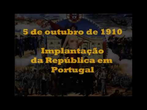5 de outubro de 1910 -  Implantação da República em Portugal