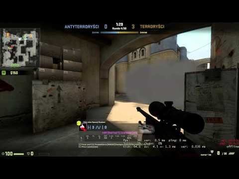 CS:GO ACE HENIO - fast AWP (Dust2)