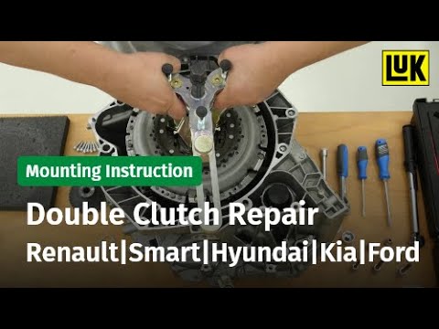 Reparatur einer Doppelkupplung-Renault DC4|Smart H-DTC|Hyundai & Kia D6GF1|Ford1.0DPS6-LuK RepSet2CT