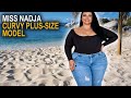 MISS NADJA BRITISH PLUS SIZE BEAUTY CURVY FASHION CONFIDENCE BIKINI HAULS