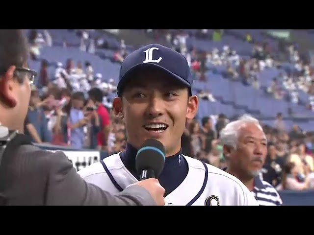 ライオンズ・栗山巧選手ヒーローインタビュー 9月23日 オリックス・バファローズ 対 埼玉西武ライオンズ