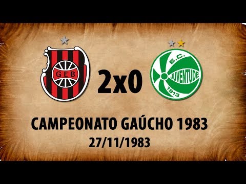 G.E.Brasil 2x0 Juventude - Campeonato Gaúcho 1983