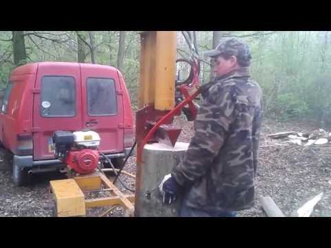 comment construire une fendeuse a bois