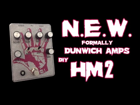 Dunn Effects Dunwich DIY HM-2 2021 Acid Etch one off graphic image 7