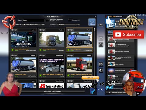 Euro Truck Simulator 2 (1.41 Beta) All my Mods Fully Compatible for Version 1.41 Beta + DLC's & Mods