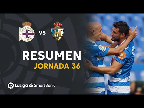 Highlights RC Deportivo vs SD Ponferradina (2-1)