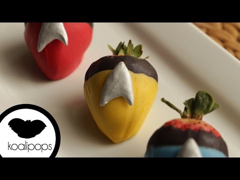 How to Decorate Star Trek Strawberries | Become a Baking Rockstar