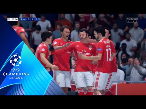 Ajax 0-1 Benfica UCL Jornada 3 FIFA 19